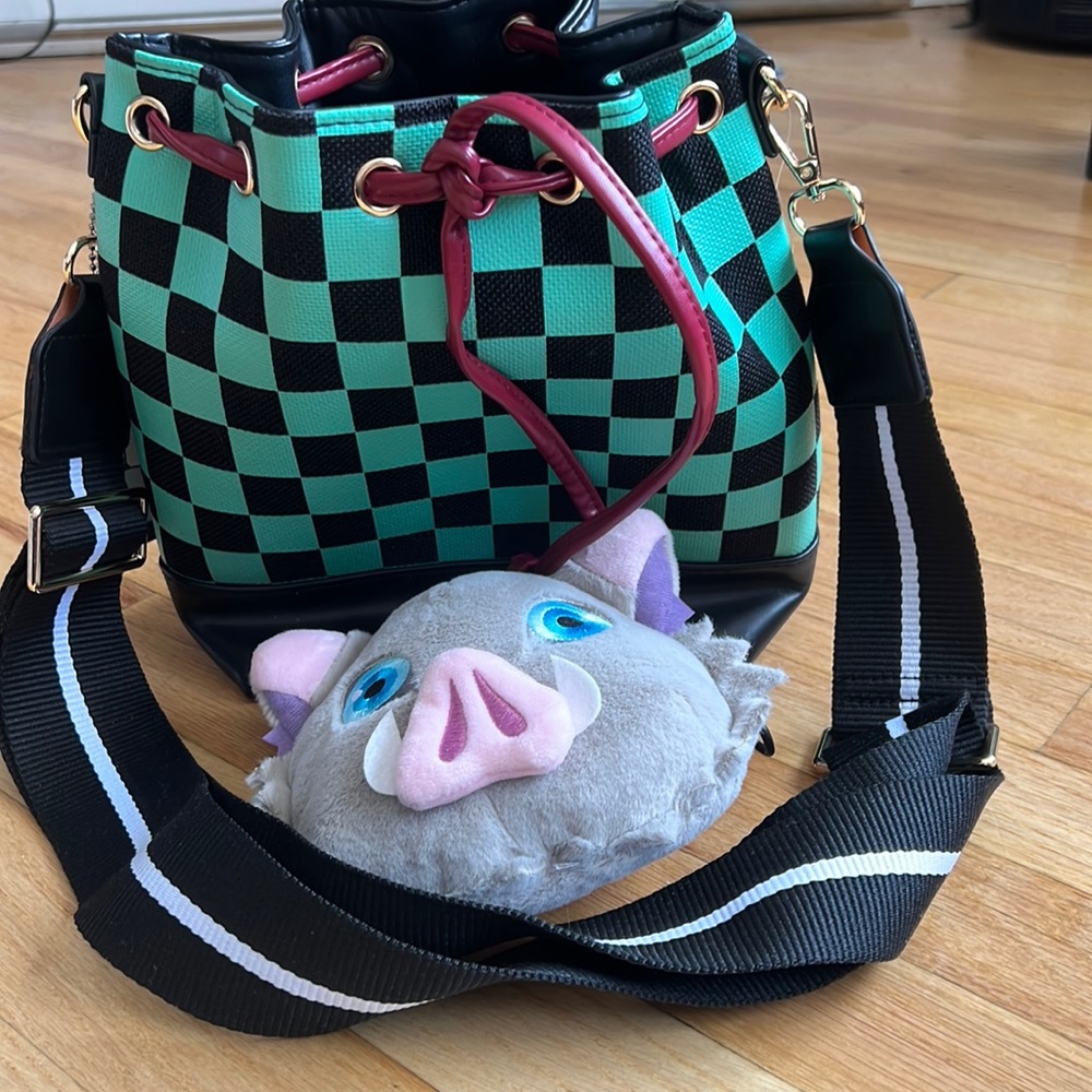 Demon Slayer bag & small wallet